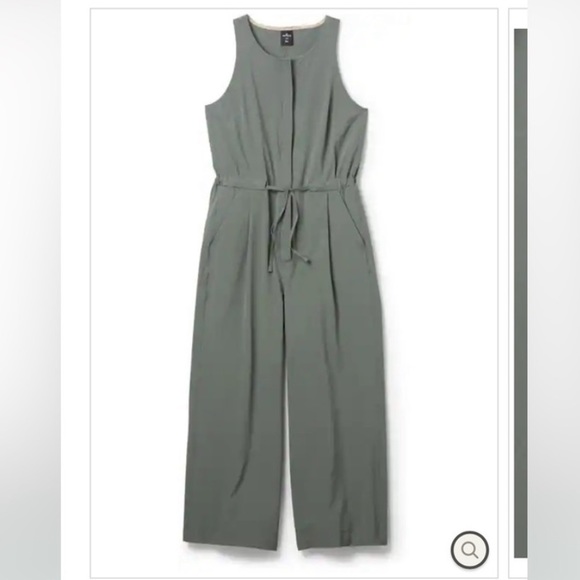 Rei sun up jumpsuit co-op cooperative sage green jumpsuit - Picture 9 of 9